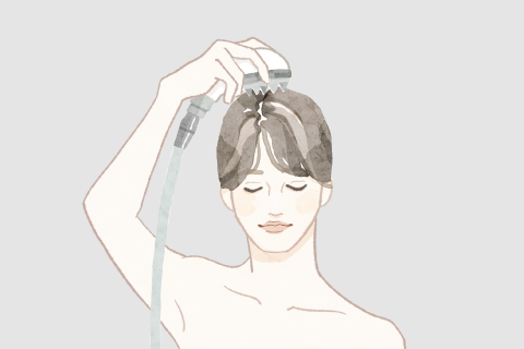 スカルプファイン 浴び方レシピ