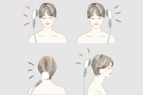 スカルプファイン 浴び方レシピ