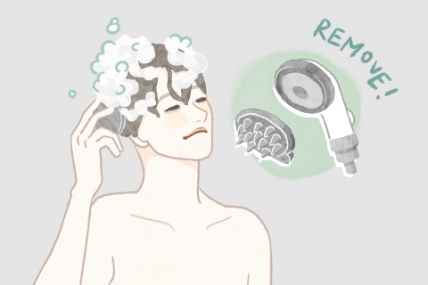 スカルプファイン 浴び方レシピ