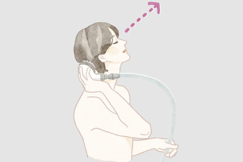 スカルプファイン 浴び方レシピ